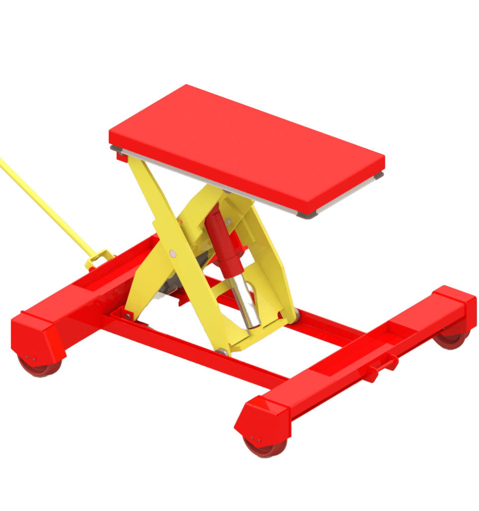 Hydra-Tech Heavy Duty Rail Scissor Lift Table